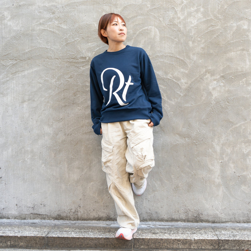 Rt logo Crewneck Sweat (Navy)