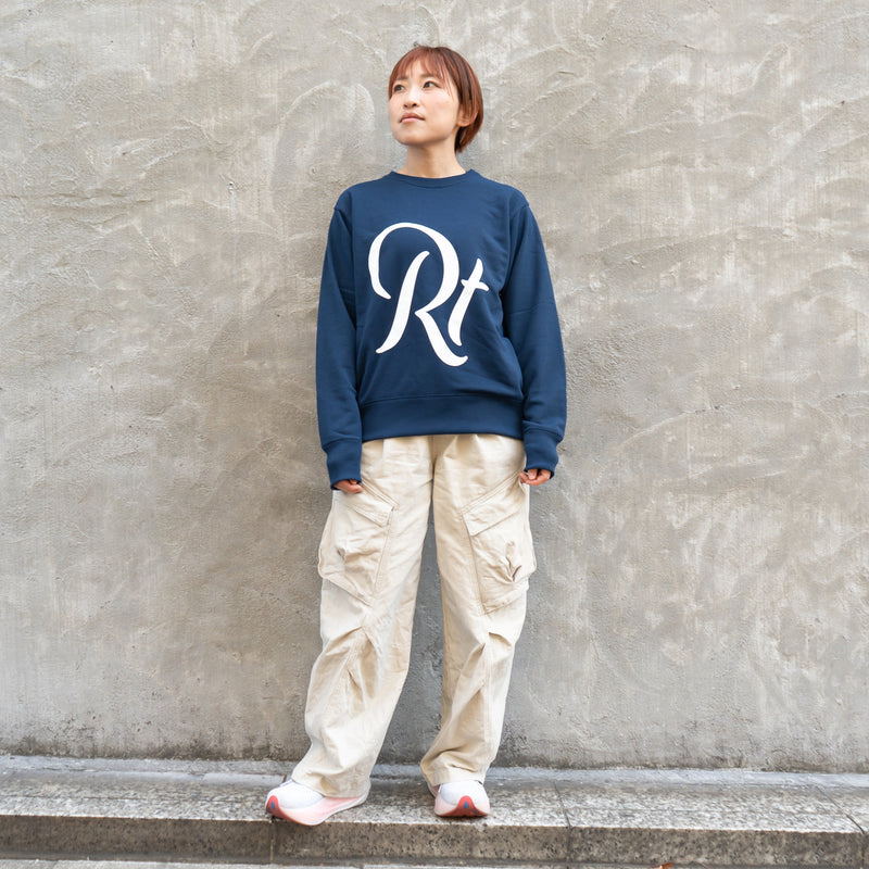 Rt logo Crewneck Sweat (Navy)