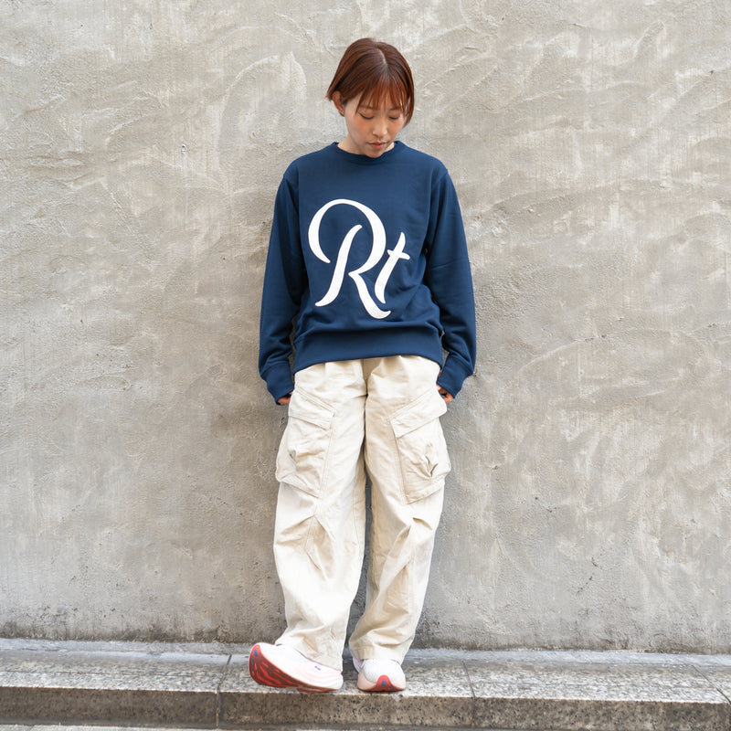 Rt logo Crewneck Sweat (Navy)