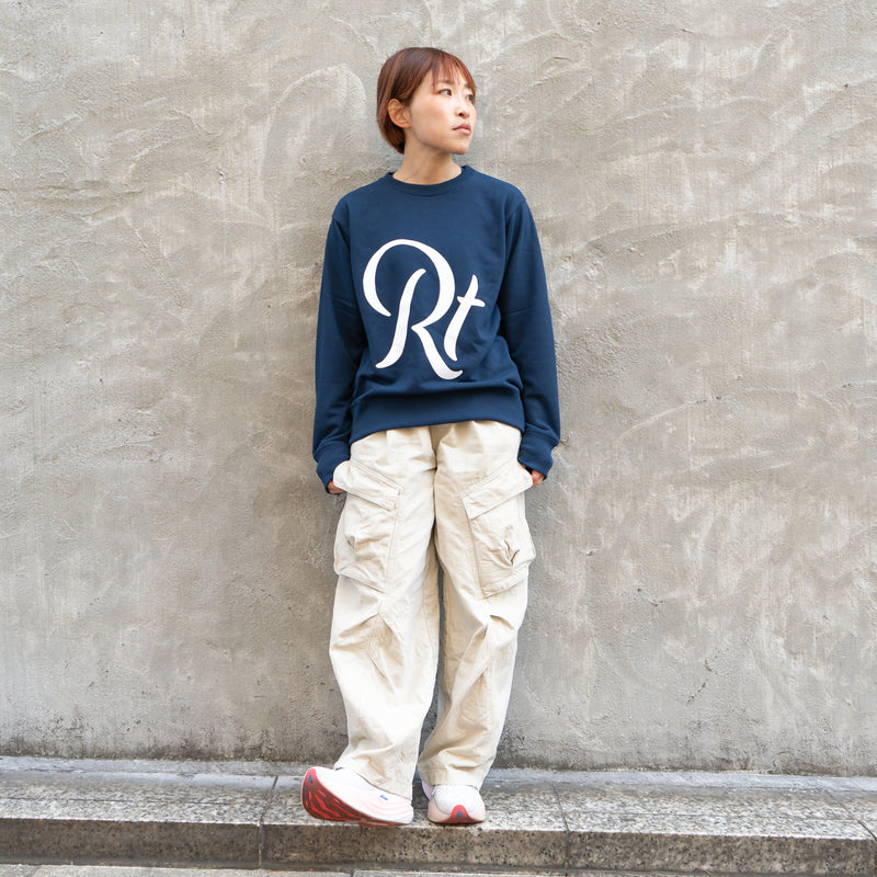 Rt logo Crewneck Sweat (Navy)