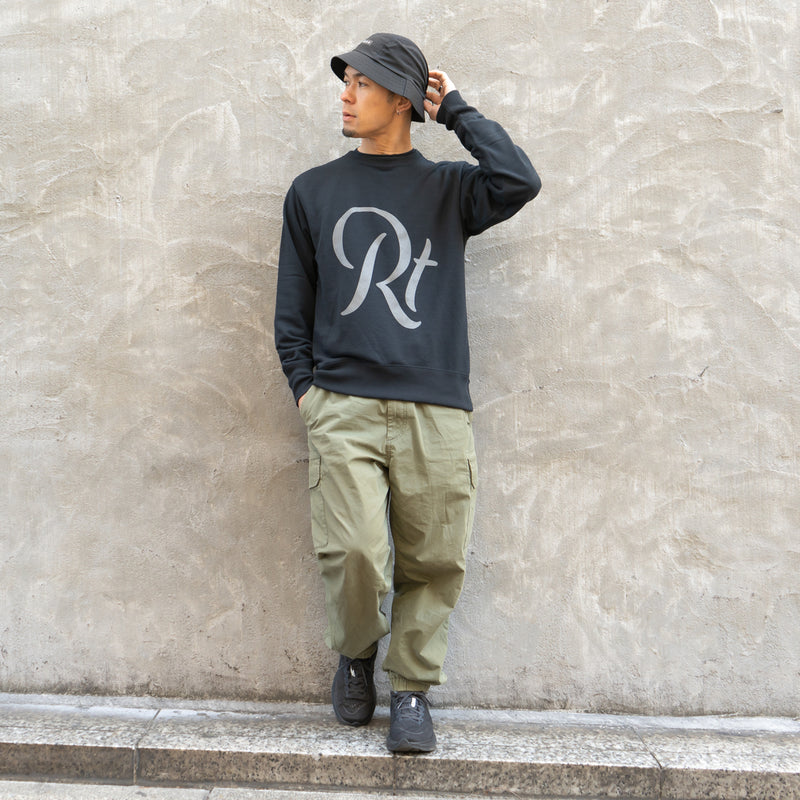 Rt logo Crewneck Sweat (Black)