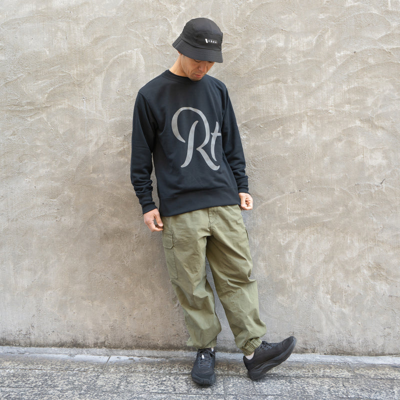 Rt logo Crewneck Sweat (Black)