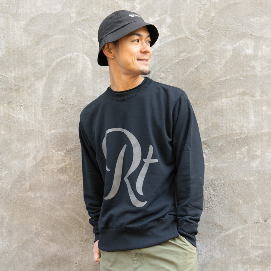 Rt logo Crewneck Sweat (Black)