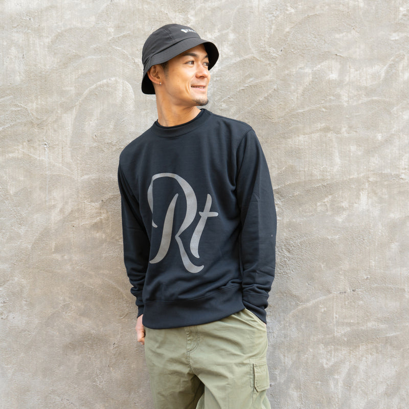 Rt logo Crewneck Sweat (Black)