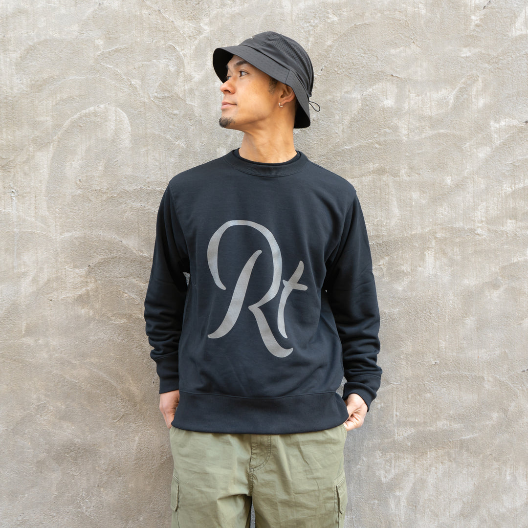 Rt logo Crewneck Sweat (Black)