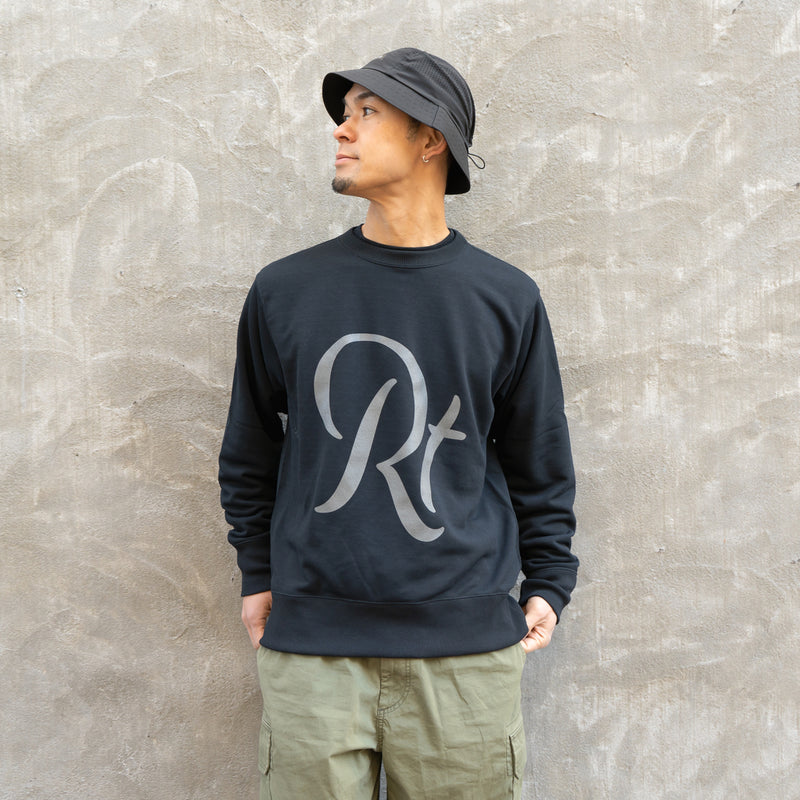 Rt logo Crewneck Sweat (Black)