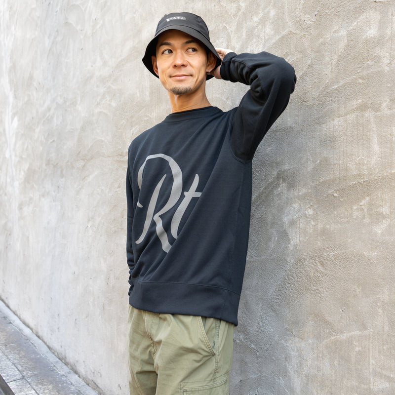 Rt logo Crewneck Sweat (Black)