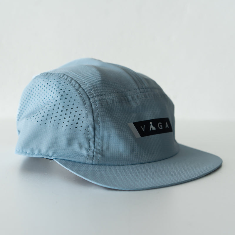 VAGA FEATHER RACING CAP (PASTEL BLUE / NAVY)