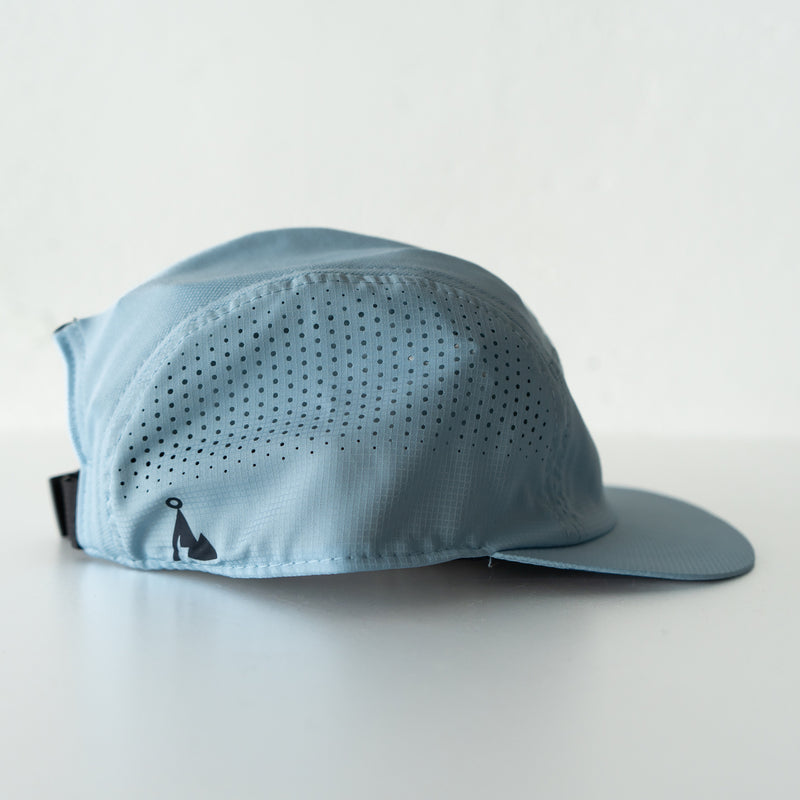 VAGA FEATHER RACING CAP (PASTEL BLUE / NAVY)