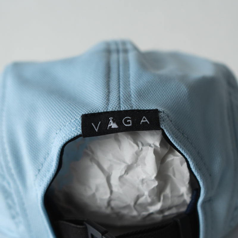 VAGA FEATHER RACING CAP (PASTEL BLUE / NAVY)