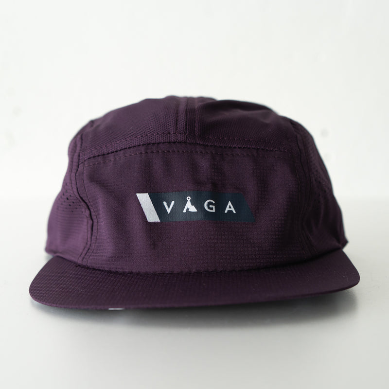 VAGA FEATHER RACING CAP (PLUM / NAVY)