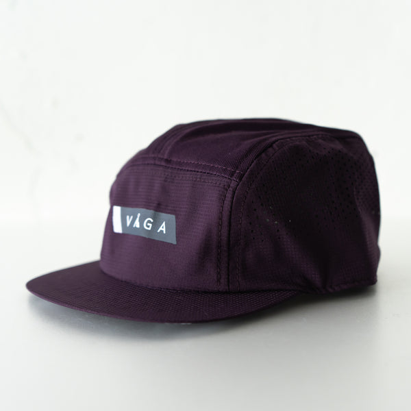 VAGA FEATHER RACING CAP (PLUM / NAVY)