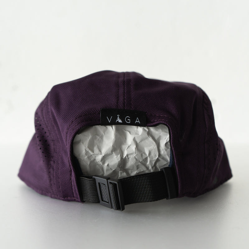 VAGA FEATHER RACING CAP (PLUM / NAVY)