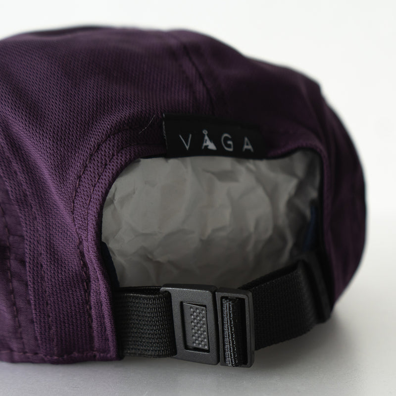 VAGA FEATHER RACING CAP (PLUM / NAVY)