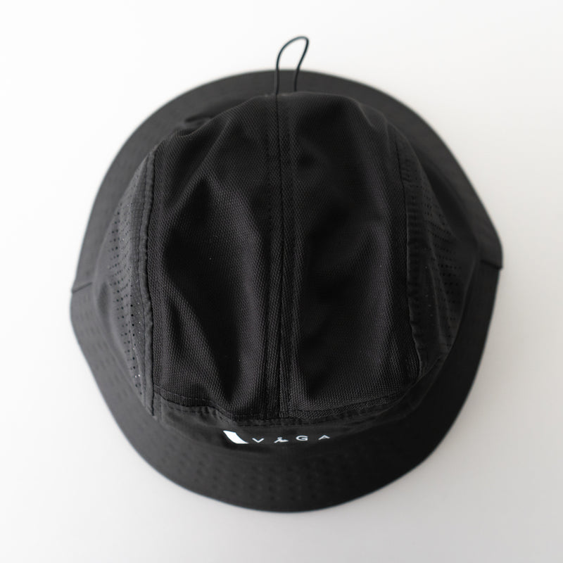 VAGA FEATHER BUCKET HAT (STORM BLACK)