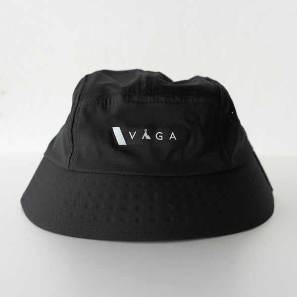 VAGA FEATHER BUCKET HAT (STORM BLACK)