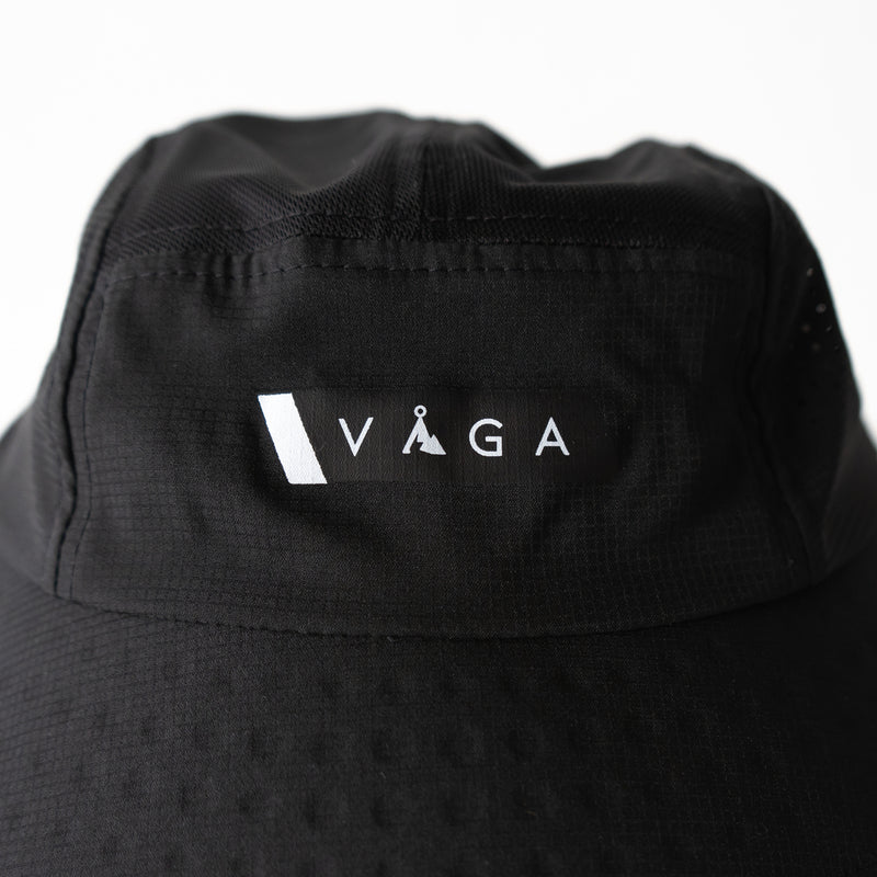 VAGA FEATHER BUCKET HAT (STORM BLACK)