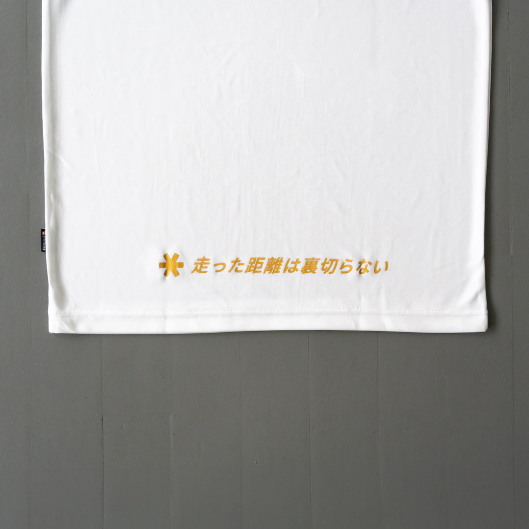YOUR RUN NEVER LIES / 走った距離は裏切らない Tee (White)