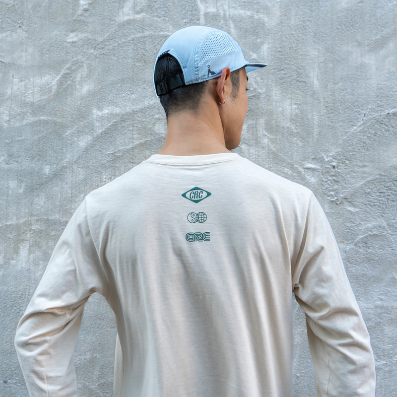 VAGA FEATHER RACING CAP (PASTEL BLUE / NAVY)