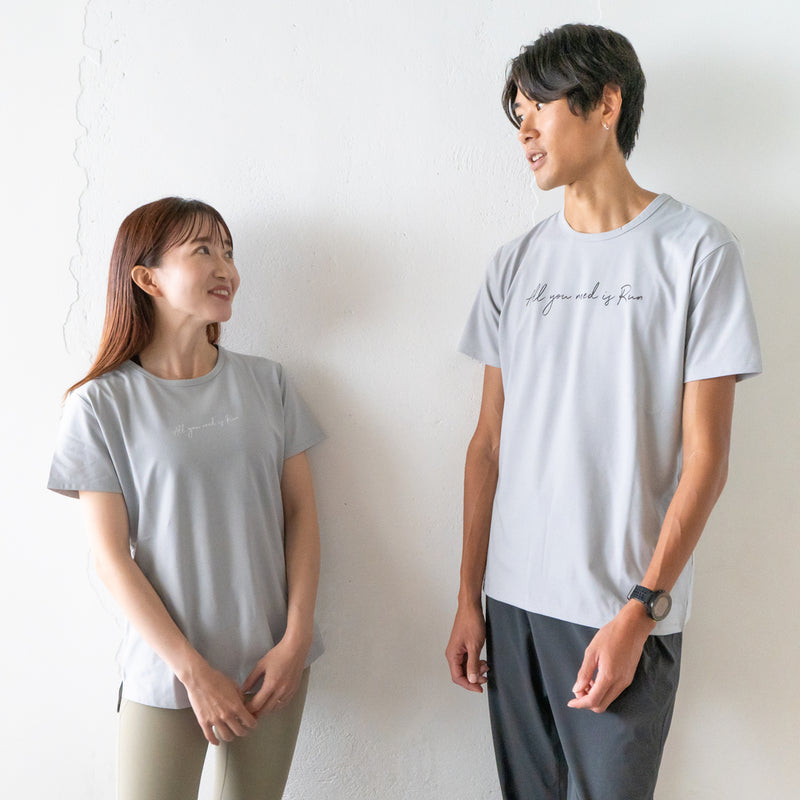 All you need is Run Women's Tee (Ice Gray)