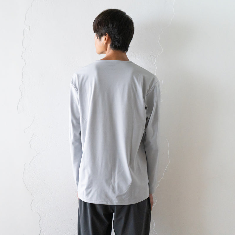 All you need is Run Reflector Logo Long-sleeve Tee (Ice Gray)