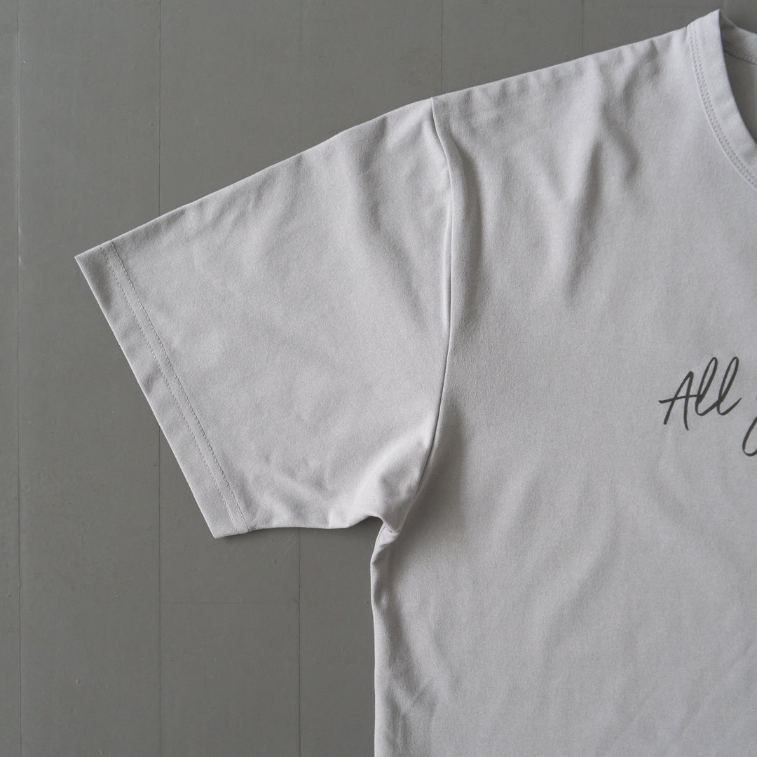 All you need is Run Reflector Logo Tee (Ice Gray)