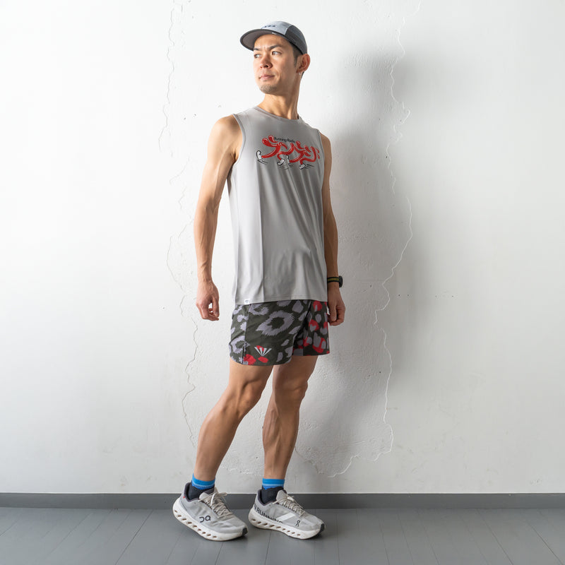 ランラジ × JINGER Running Short Pants (Unisex)