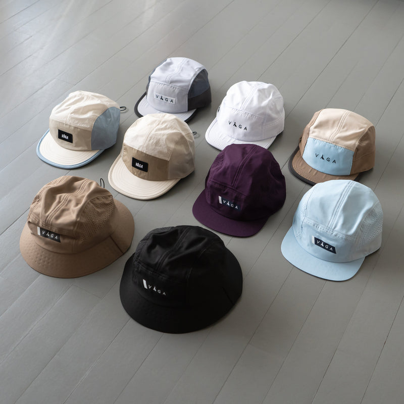 VAGA FEATHER BUCKET HAT (SAND / BLACK)