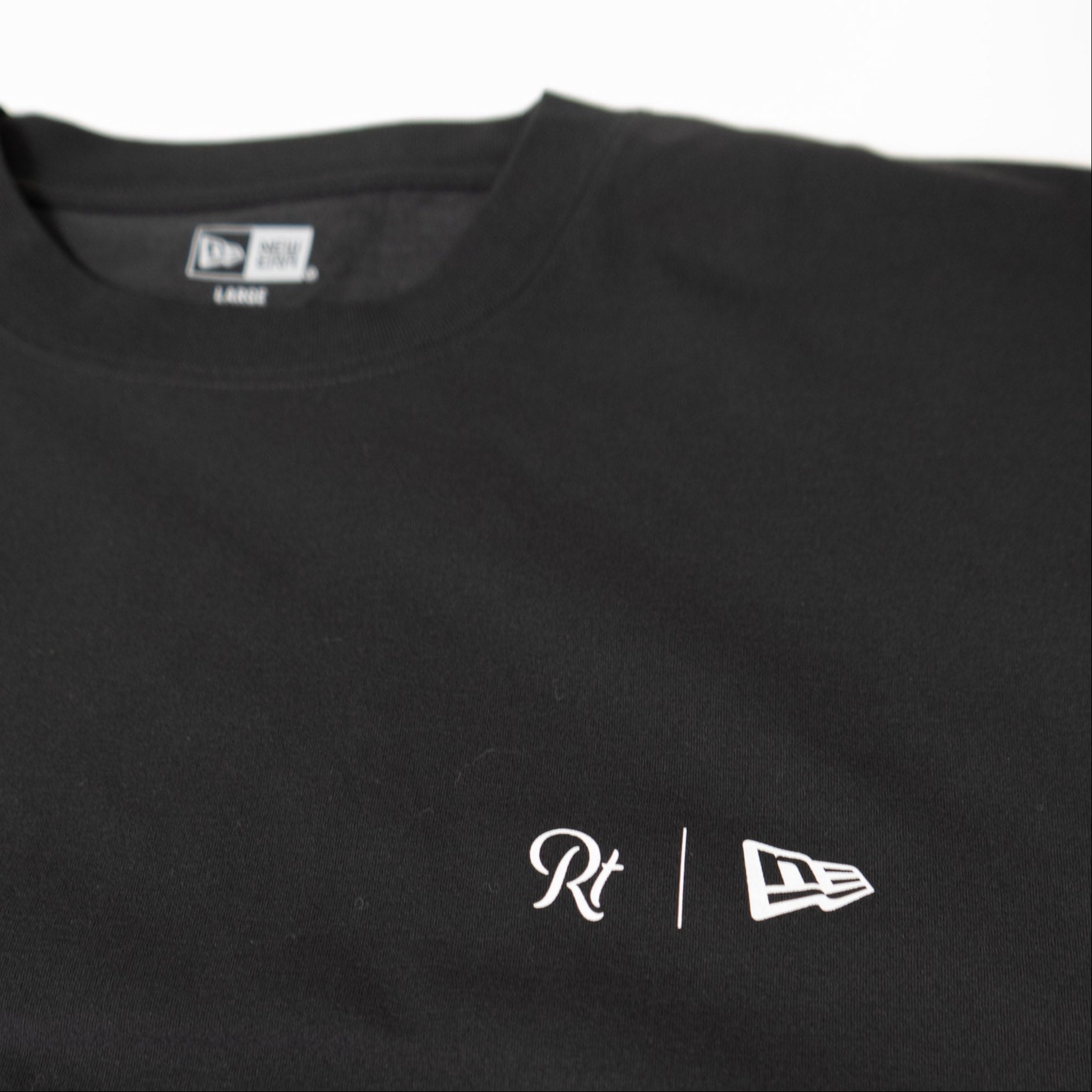 NEW ERA × Runtrip Utility Oversized Tee (Black)