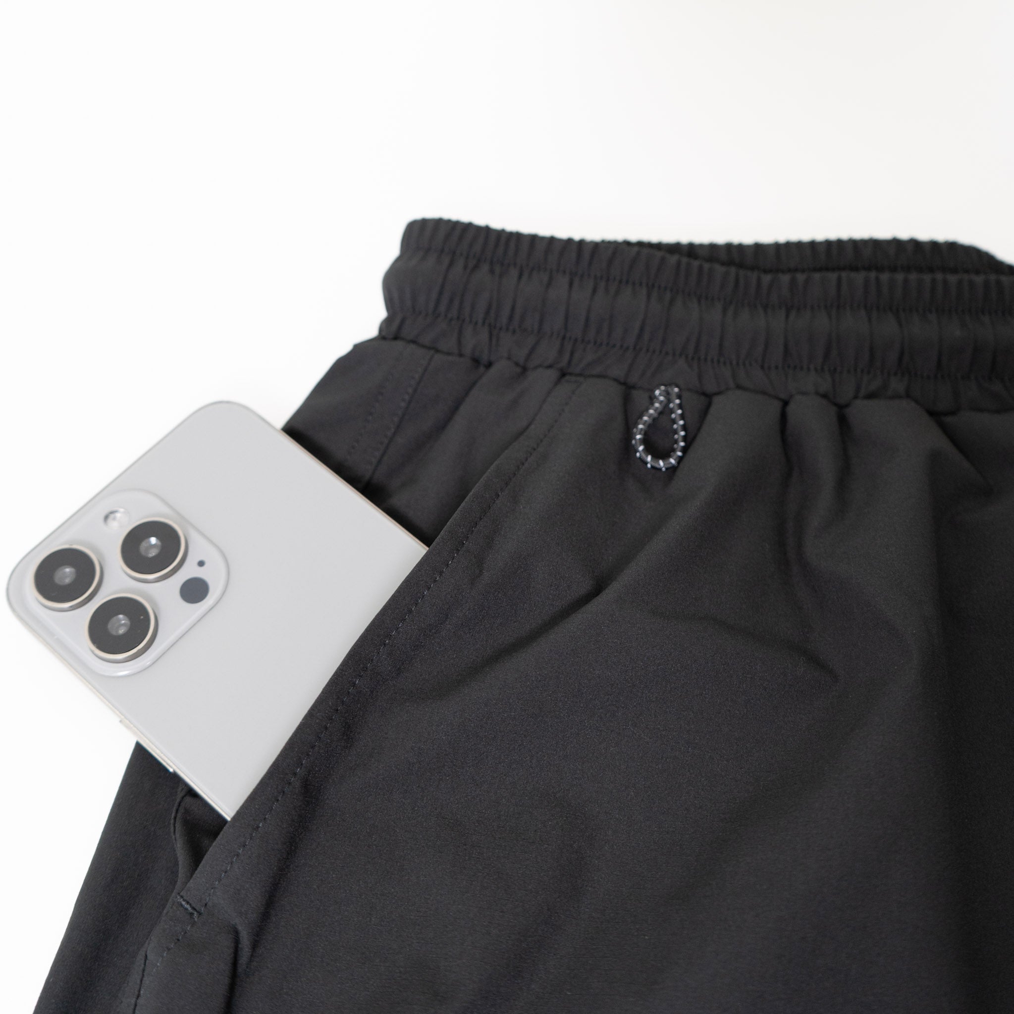 【展示サンプル】NEW ERA × Runtrip Utility Short Pants (Black)