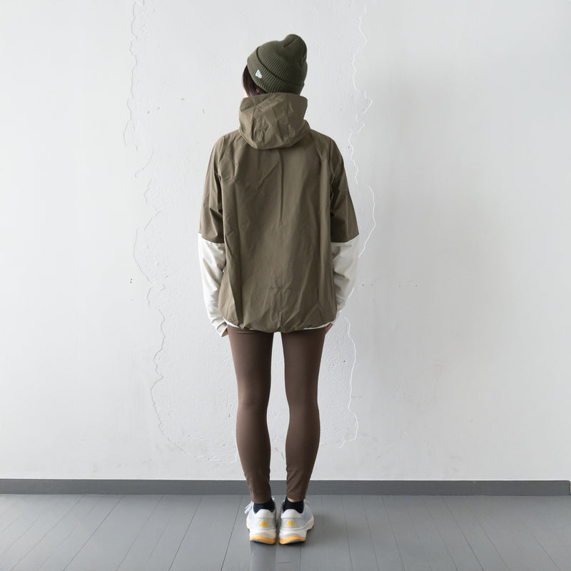 THE RUNNING JACKET by Runtrip Pull Over Limited Model (Khaki)