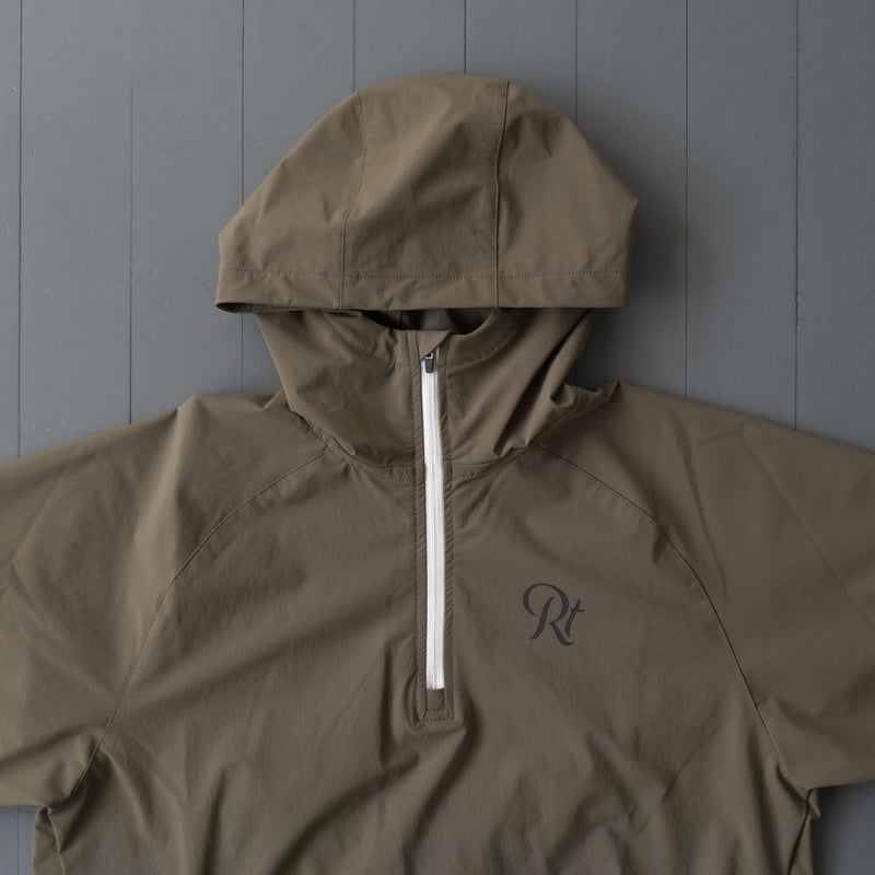 THE RUNNING JACKET by Runtrip Pull Over Limited Model (Khaki)