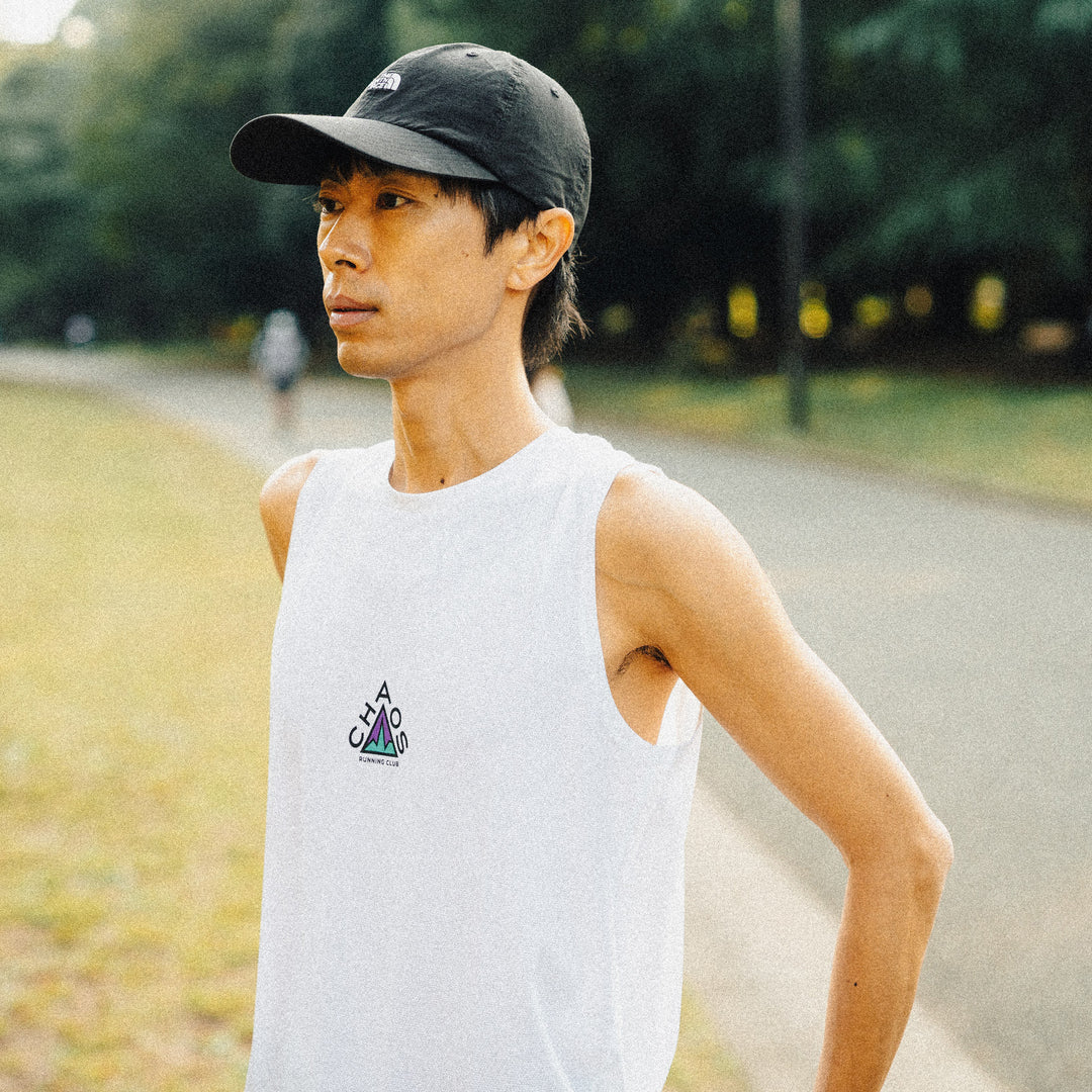 CHAOS Nostalgic Racing CORDURA Sleeve-less Tee -purple-