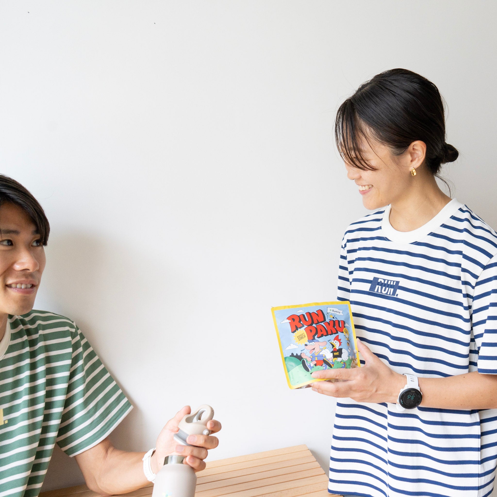 EAT DRINK SLEEP RUN / “STREET” RUN. HEAVY WEIGHT Border Tee