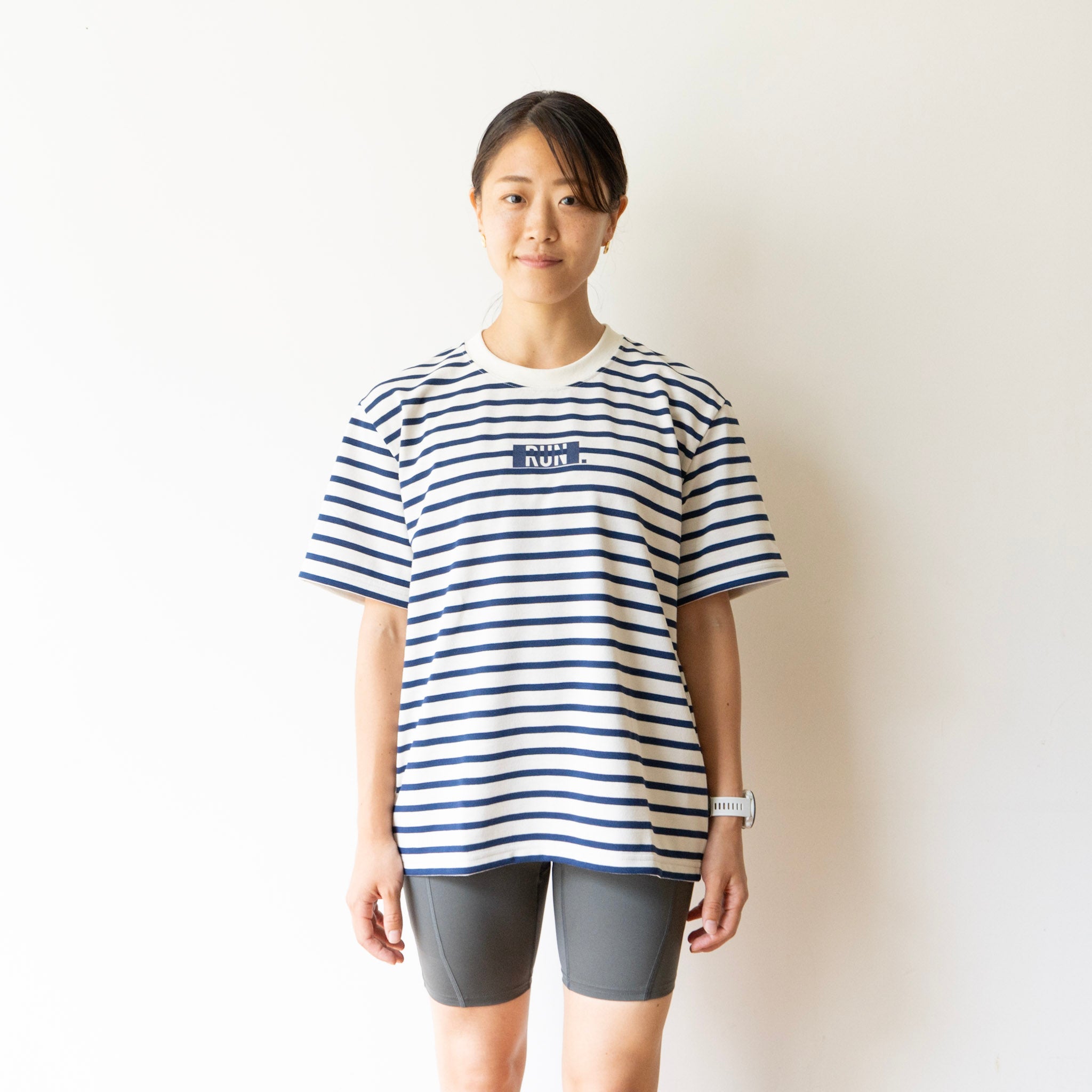 EAT DRINK SLEEP RUN / “STREET” RUN. HEAVY WEIGHT Border Tee