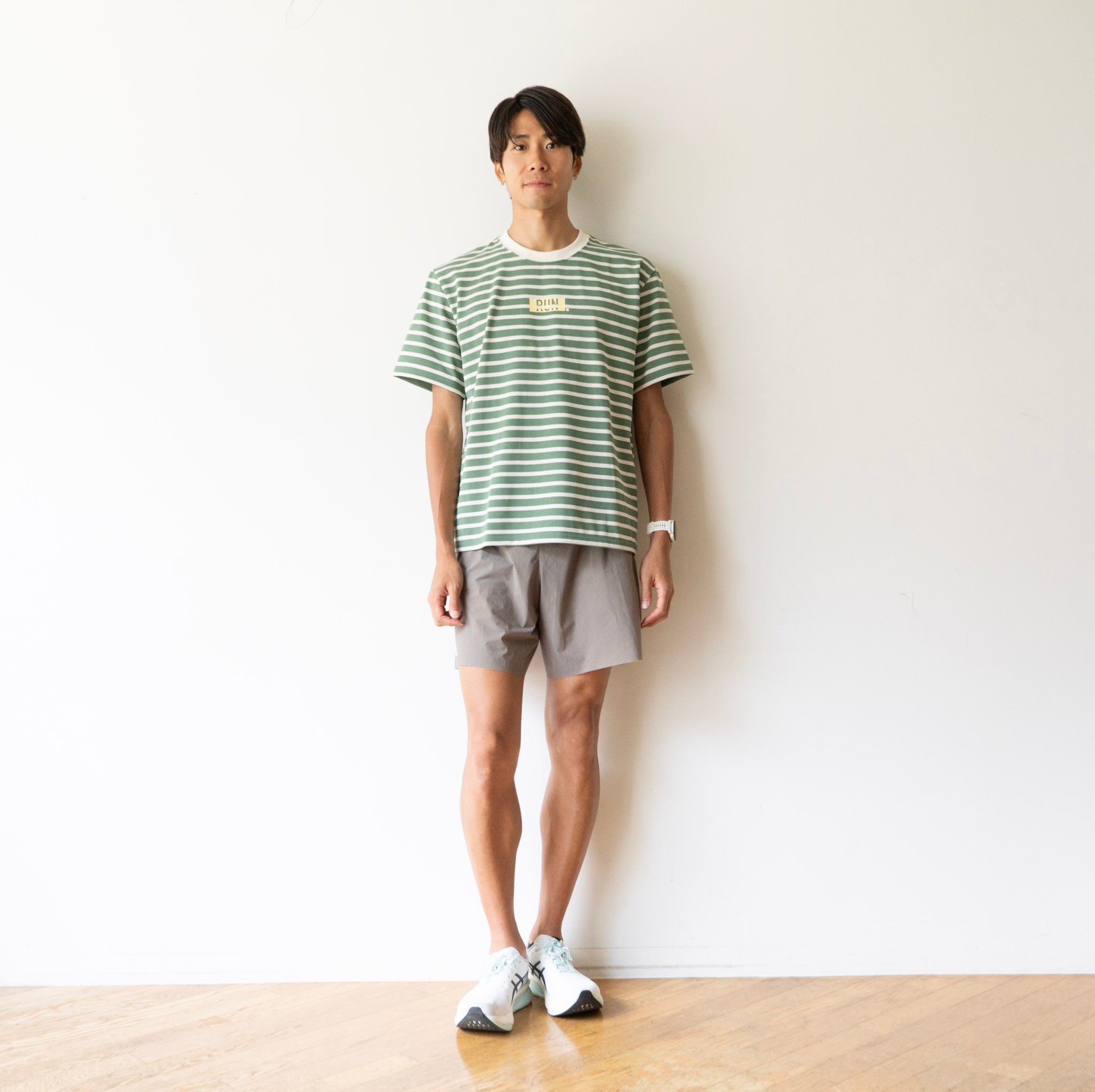 EAT DRINK SLEEP RUN / “STREET” RUN. HEAVY WEIGHT Border Tee