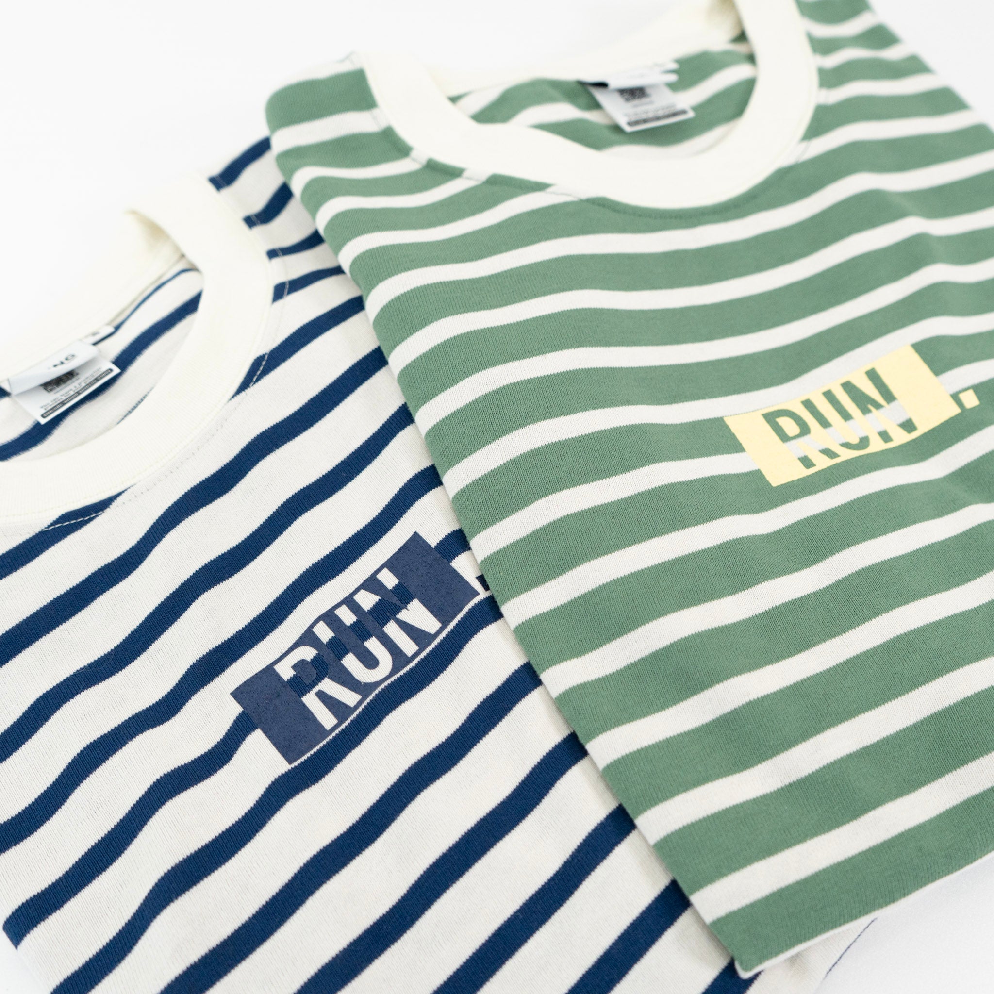 EAT DRINK SLEEP RUN / “STREET” RUN. HEAVY WEIGHT Border Tee