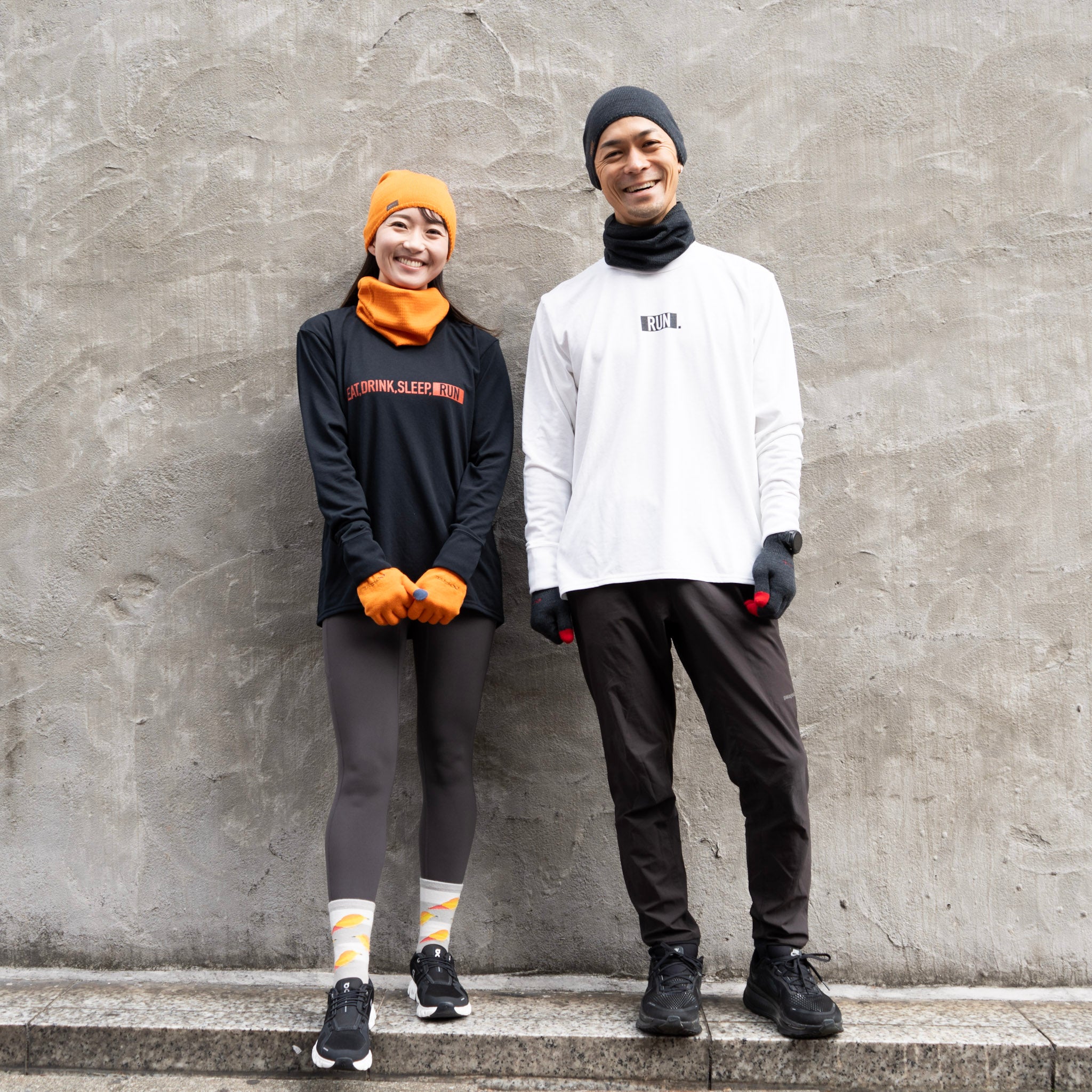 R×L｜メリノウールネックウォーマー / Runtripコラボ限定カラー (Orange)