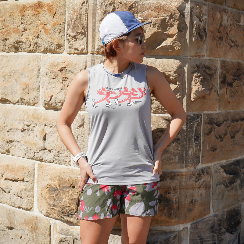 ランラジ × JINGER Racing Tank (Women's)