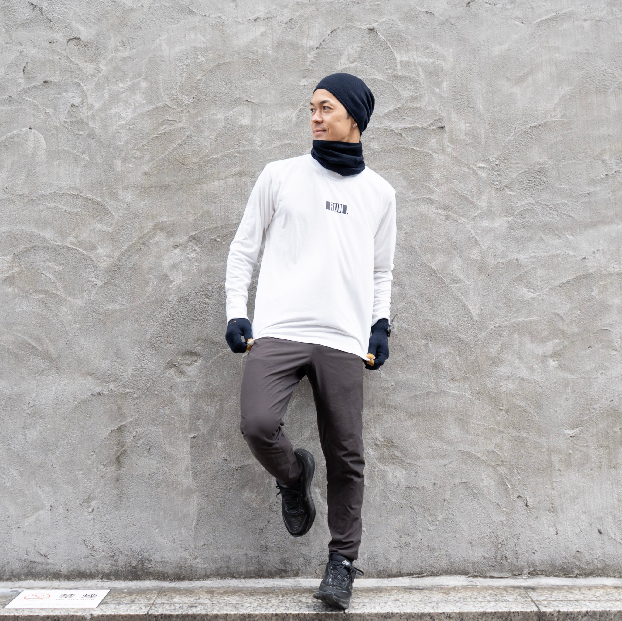 R×L｜メリノウールネックウォーマー / Runtripコラボ限定カラー (Navy)