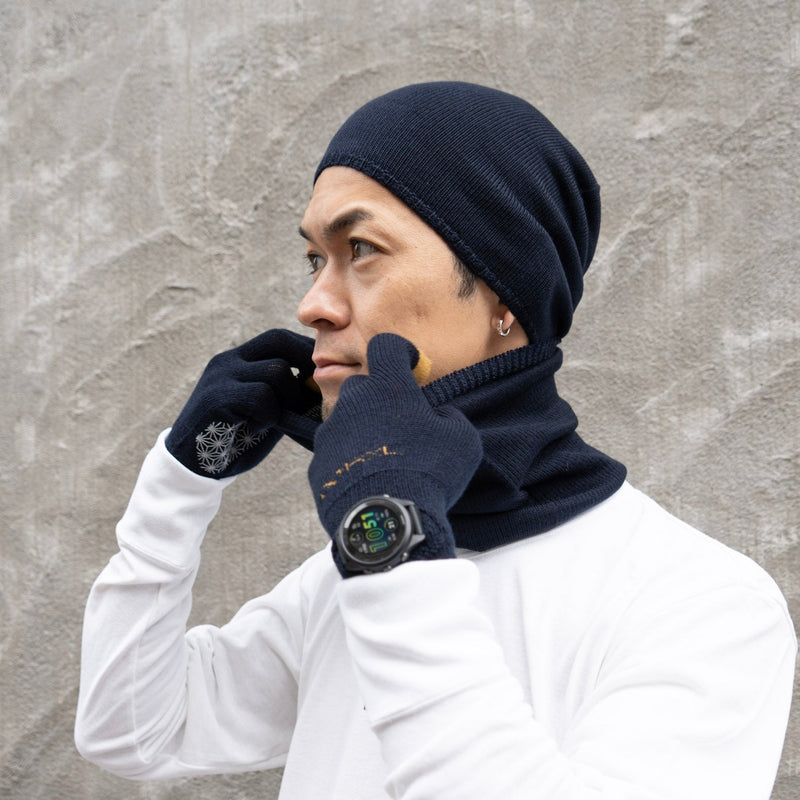 R×L｜メリノウールビーニー / Runtripコラボ限定カラー (Navy)