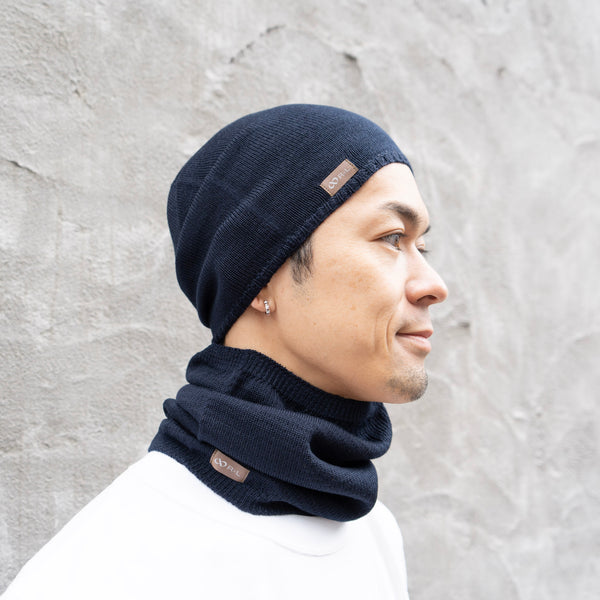 R×L｜メリノウールネックウォーマー / Runtripコラボ限定カラー (Navy)