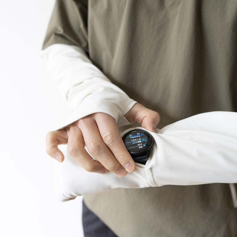 THE RUNNING JACKET by Runtrip Pull Over Limited Model (Khaki)