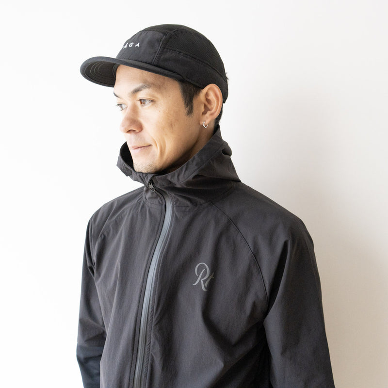 THE RUNNING JACKET by Runtrip Full Zip (Black)