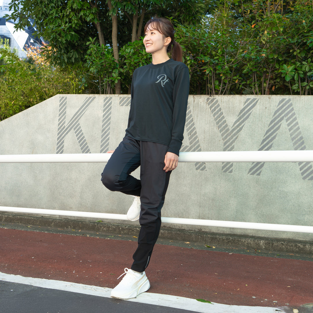 finetrack Women's スカイトレイルパンツ (Black)