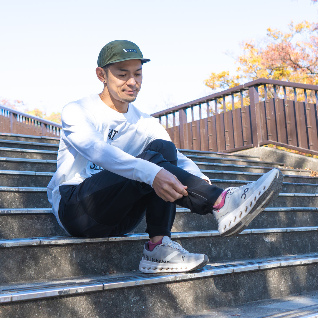 finetrack Men's スカイトレイルパンツ (Black)