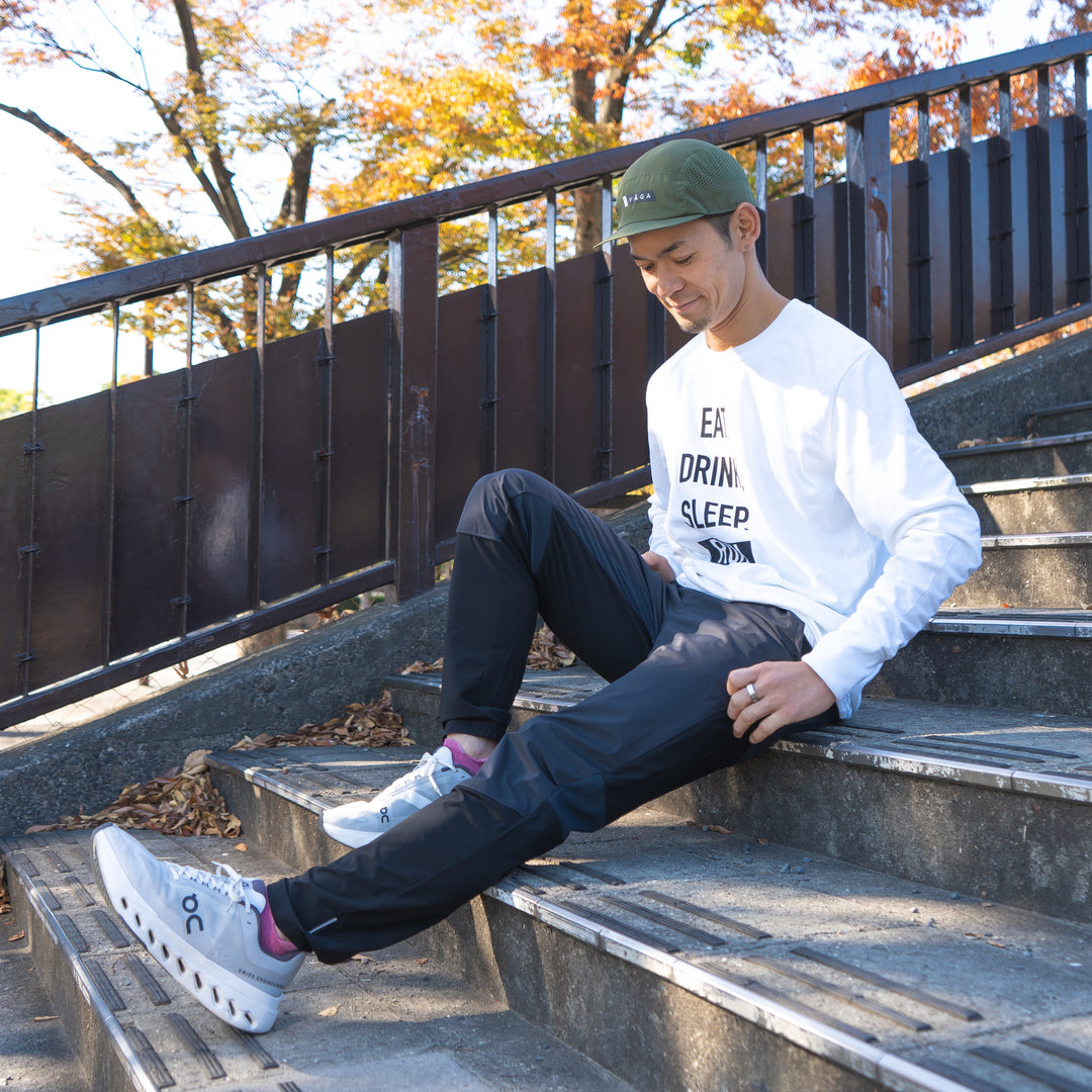 finetrack Men's スカイトレイルパンツ (Black)