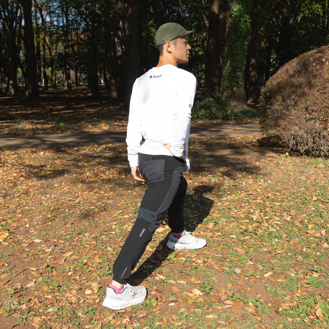 finetrack Men's スカイトレイルパンツ (Black)