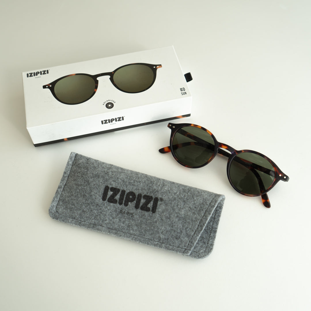 IZIPIZI SUN POLARIZED #D (TORTOISE) 偏光レンズサングラス