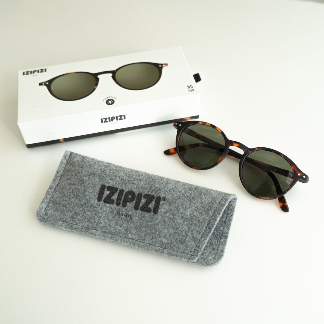 IZIPIZI SUN POLARIZED #D (TORTOISE) 偏光レンズサングラス – Runtrip